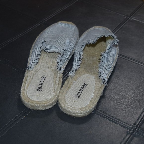 Soludos Women's sz 9  Mules Espadrilles Slip On Shoes - Never Worn Outside - Picture 3 of 5